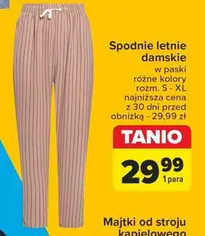 Carrefour Spodnie damskie oferta