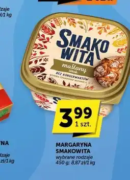 Euro Sklep Smakowita Margaryna maślany smak 450 g oferta