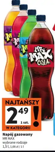 Intermarche Napój gazowany Mr. Max oferta