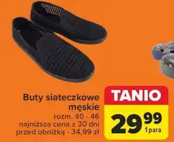 Carrefour Buty męskie oferta