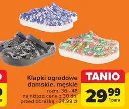 Carrefour Klapki męskie oferta