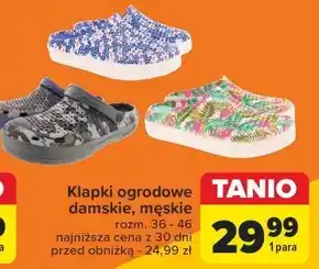 Carrefour Klapki męskie oferta