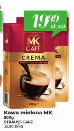 Społem MK Café Crema Kawa palona mielona 500 g oferta