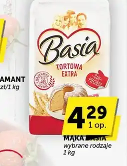 Euro Sklep Basia Mąka tortowa extra pszenna typ 405 1 kg oferta