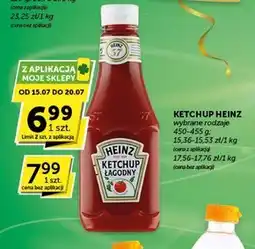 Heinz Ketchup łagodny 450 g