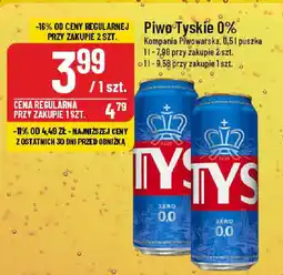 Polomarket Piwo Tyskie 0% Kompania Piwowarska 0,5l puszka oferta