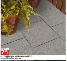 Płyta brukowa Multigran Gabro