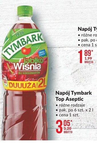 Makro Napój Tymbark Top Aseptic 2l oferta