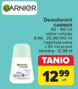 Carrefour Dezodorant Garnier 50150 ml oferta
