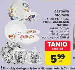 Carrefour Zastawa stołowa oferta