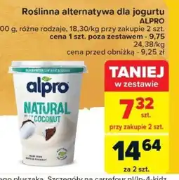 Carrefour Roślinna alternatywa dla jogurtu Alpro 500 g oferta