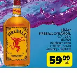 Carrefour Market Likier Fireball Cynamon 0,7 l oferta
