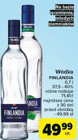 Carrefour Wódka Finlandia 0,7 l oferta