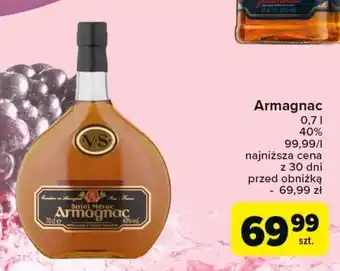 Carrefour Armagnac 0,7 l 40% oferta