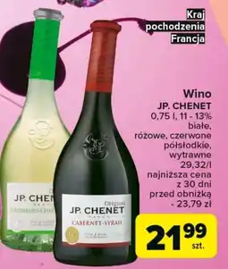 Carrefour Wino JP. Chenet 0,75 l oferta
