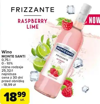 Carrefour Wino Monte Santi Frizzante 0,75 l oferta