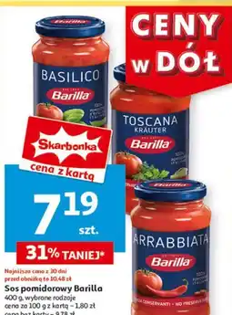 Auchan Sos pomidorowy Barilla 400 g oferta