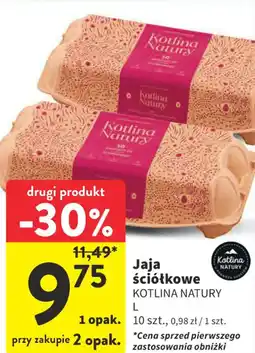 Intermarche Jaja ściółkowe Kotlina Natury 10 szt. oferta