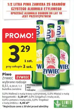 Intermarche Piwo Żywiec 0,5 l oferta