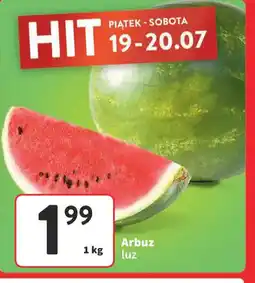 Intermarche Arbuz luz 1 kg oferta