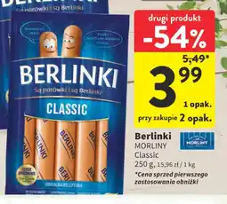 Intermarche Berlinki Morliny Classic 250 g oferta
