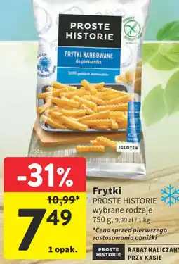 Intermarche Frytki Proste Historie 750 g oferta