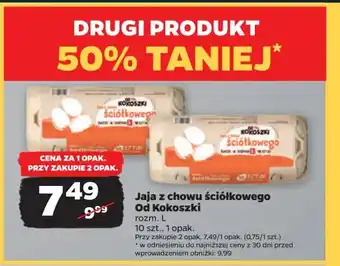 Netto Jaja ściółkowe kl. l Od kokoszki oferta