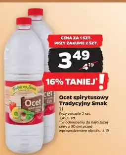 Netto Ocet spirytusowy 10% Tradycyjny smak oferta