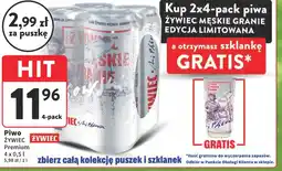 Intermarche Piwo Żywiec Premium 4 x 0,5 l oferta