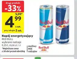 Intermarche Napój energetyzujący Red Bull oferta