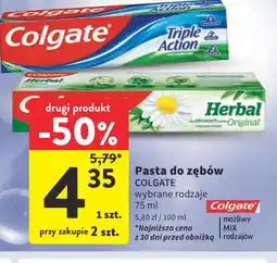 Intermarche Pasta do zębów Colgate 75 ml oferta
