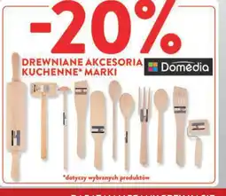 Intermarche Drewniane akcesoria kuchenne marki Domedia oferta