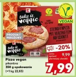 Kaufland Pizza pikantna K-take it veggie oferta