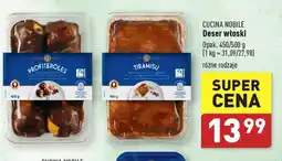 ALDI Cucina Nobile Deser włoski 450/500 g oferta