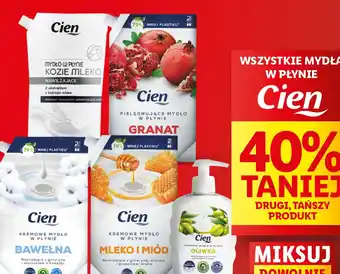 Lidl Wszystkie mydła w płynie Cien oferta