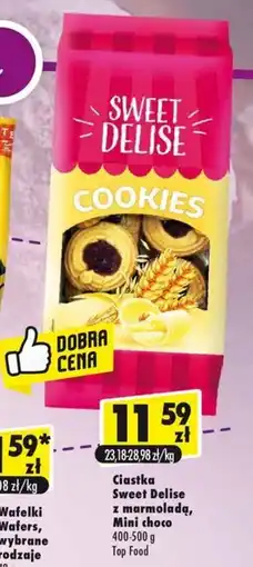 Ciastka Sweet Delise z marmoladą, Mini choco 400-500 g