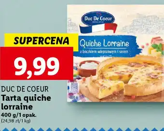 Lidl Duc de Coeur Tarta quiche lorraine 400 g oferta