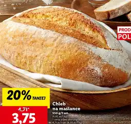 Lidl Chleb na maślance 550 g oferta