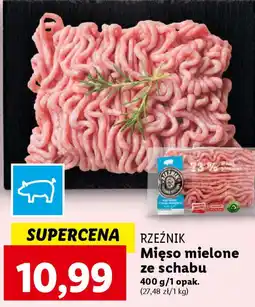 Lidl Rzeźnik Mięso mielone ze schabu 400 g oferta