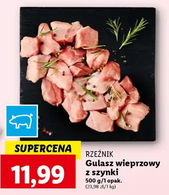 Lidl Gulasz wieprzowy z szynki 500 g oferta