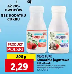 Lidl Pilos Pure Smoothie jogurtowe 200 g oferta