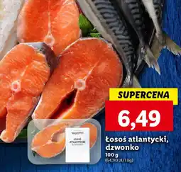 Lidl Łosoś atlantycki, dzwonko 100 g oferta