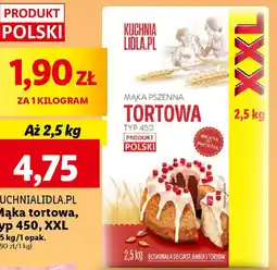 Lidl Mąka tortowa, typ 450, XXL 2,5 kg oferta