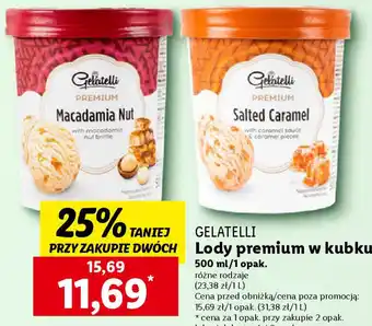 Lidl Lody premium w kubku 500 ml oferta