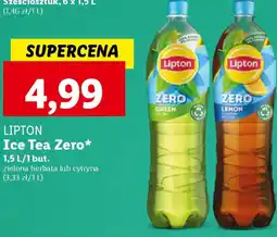 Lidl Lipton Ice Tea Zero 1,5 l oferta