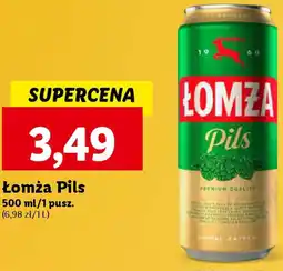 Lidl Łomża Pils 500 ml oferta