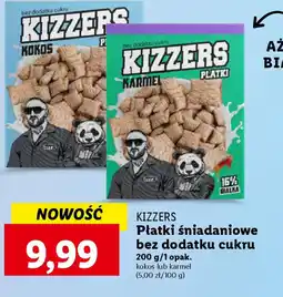 Lidl Kizzers Płatki śniadaniowe bez dodatku cukru 200 g oferta