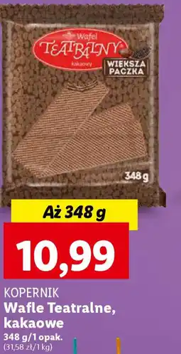 Lidl Wafle Teatralne, kakaowe 348 g oferta