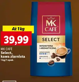 Lidl MK Café Select, kawa ziarnista 1 kg oferta