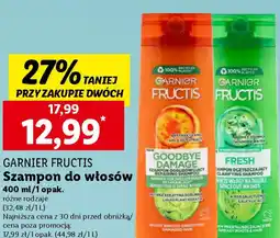 Lidl Garnier Fructis Szampon do włosów 400 ml oferta